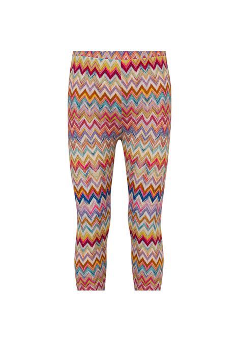 Leggings a fantasia zigzag MISSONI KIDS | MY6B00 Z3756999